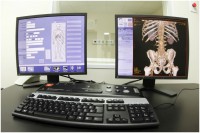 Sala de Comando da Tomografia Computadorizada