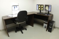 Sala de laudos do Centro de Diagnóstico por Imagem